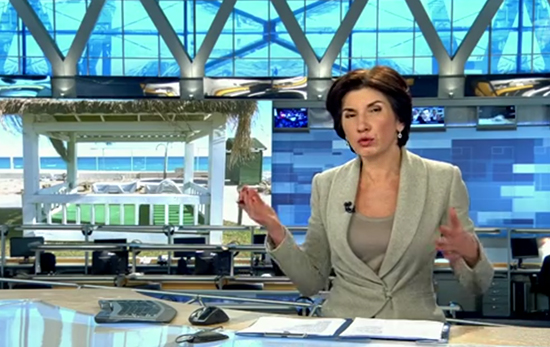 Rus TV kanalı Antalya'ya geldi: Büyük zarar verecek kasırga yaklaşıyor gibi