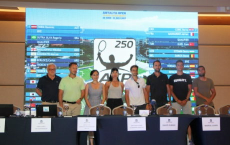 Antalya Open Turnuvası ünlü tenisçileri ağırlıyor