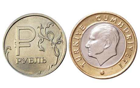 Ruble ve TL dolar ve euro karşısında kayıplar yaşıyor