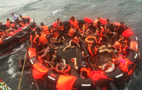 Tayland'da gezi teknesi faciası: 27 turist hayatını kaybetti, 29'u kayıp