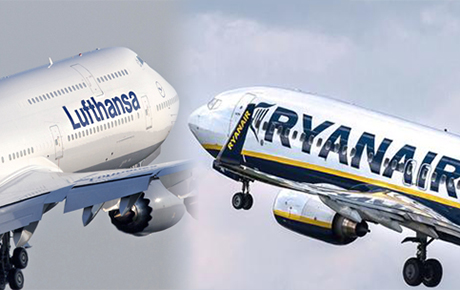 Lufthansa ile Ryanair arasında LudaMotion savaşı