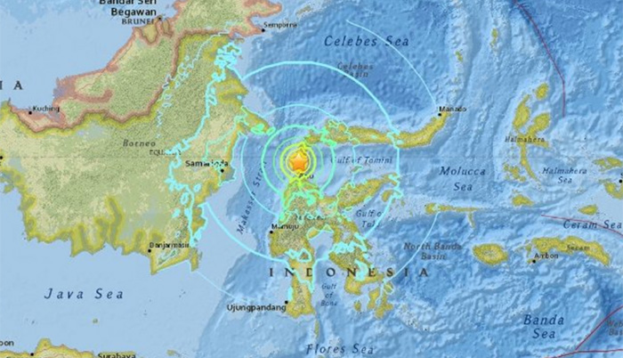 Endonezy'da 7.7 büyüklüğünde deprem!