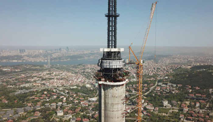 Çamlıca'daki büyük TV kulesini yapan şirket konkordato ilan etti