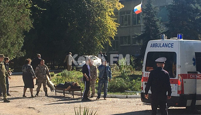 Kırım'da okula silahlı saldırı, 19 ölü onlarca yaralı var