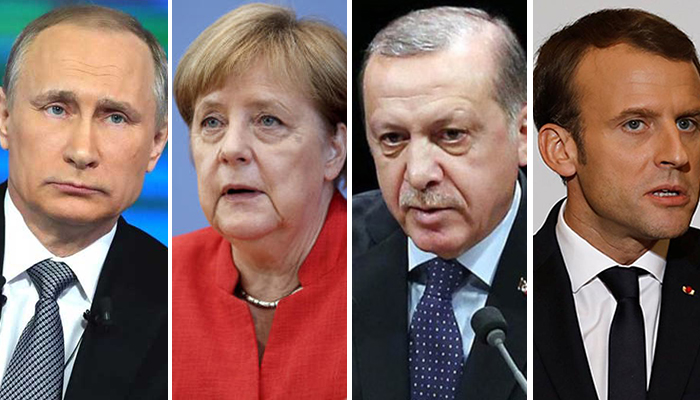 Merkel, Macron, Putin ve Erdoğan Suriye zirvesinde buluşacak