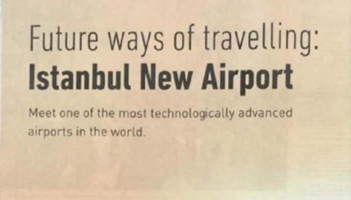 New York Times'a verilen İstanbul Havalimanı reklamı tartışma yarattı