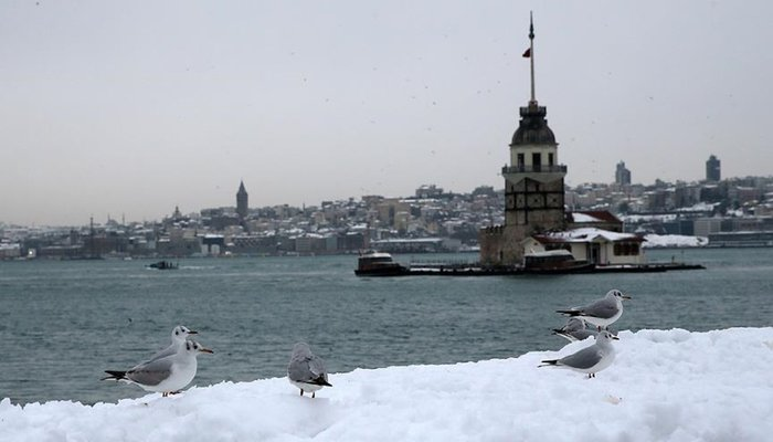 İsanbul'a kar geliyor