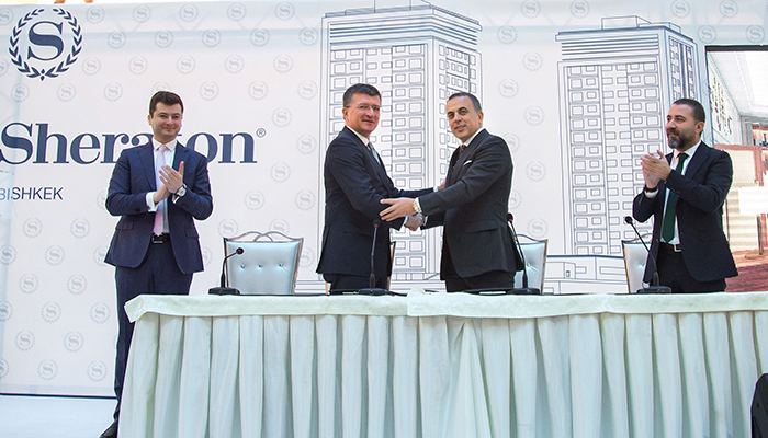 Mıstaçoğlu'ndan Bişkek'e Sheraton Hotel yatırımı