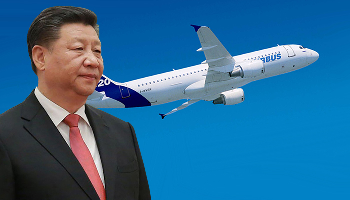 Çin'den Airbus'a 300 uçaklık sipariş