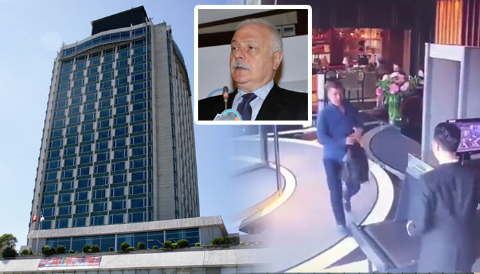 Turizm eski bakanı o gürüntüler için The Marmara Oteli işaret etti