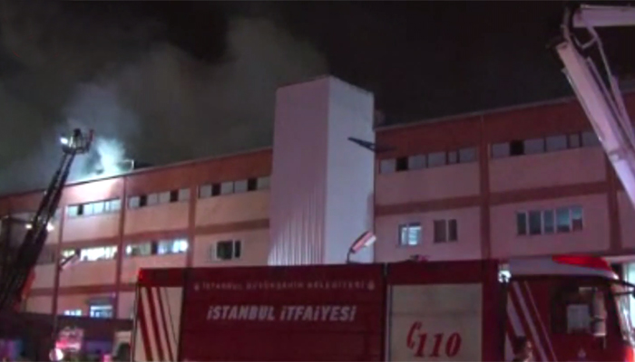 İstanbul'da fabrika yangını, 4 işçi yaşamını yitirdi