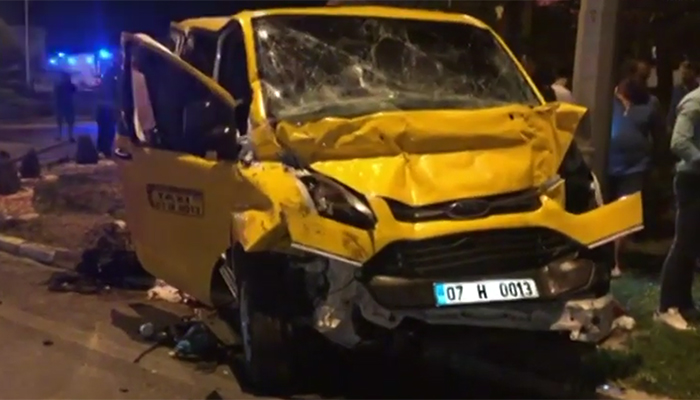 Alanya'da kaza: 1 turist öldü, 7 yaralı var
