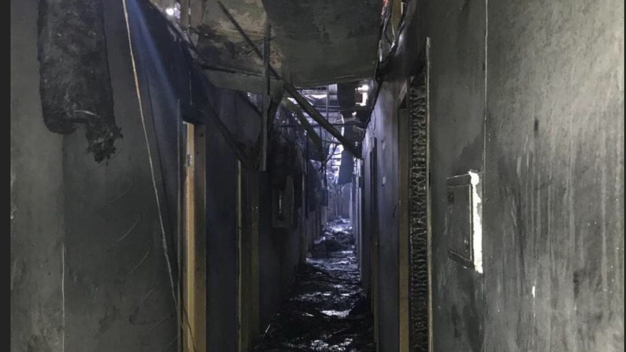 Otel yangınında 8 kişi öldü, 10 kişi yaralandı