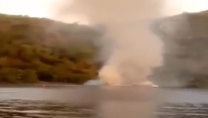 Gulet teknesi yanarak battı, Fransız turist tekneden çıkamadı