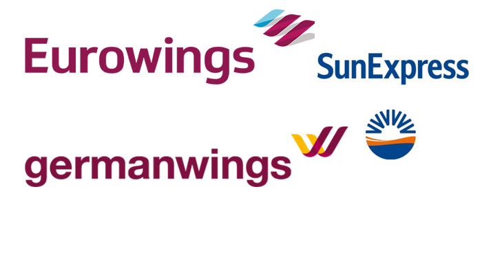 Germanwings, SunExpress, Eurowings... Hepsi geve gidiyor