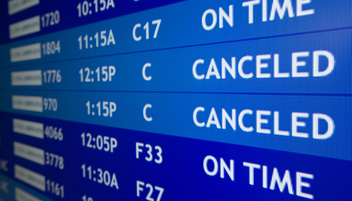 İstanbul Havalimanı'nda 17 uçuş iptal edildi