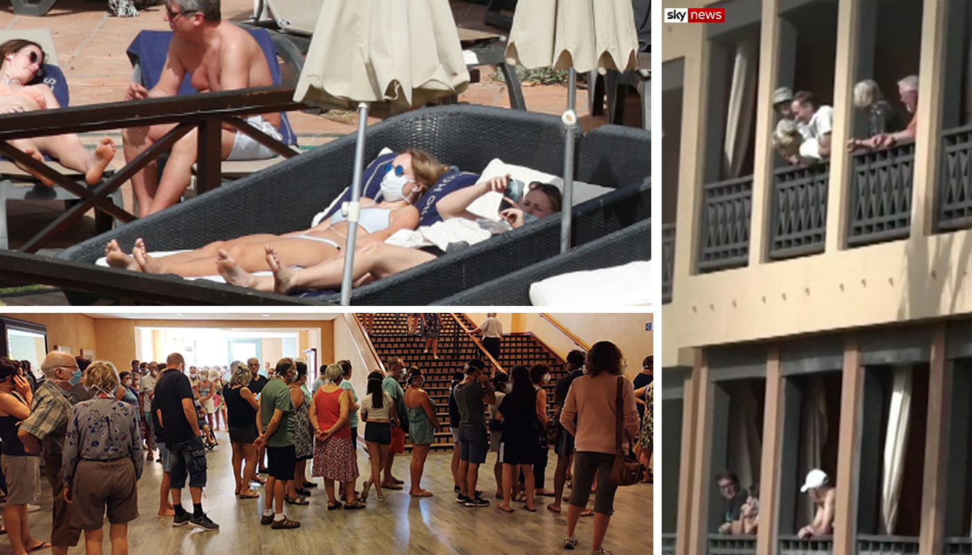 İspanya’daki otelde ‘karantina’ kaosu