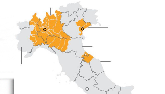 İtalya'nın kuzeyinde hayat durdu, 16 milyon kişiye seyahat yasağı