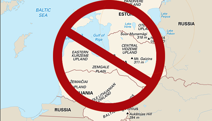 Baltık ülkelerinde turistik seyahatler durduruldu