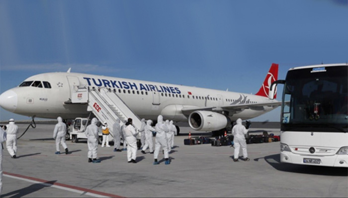 Türkiye 9 ülkeden 2 bin 807 kişiyi tahliye etti