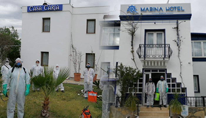 Bodrum'da 3 otel sağlık çalışanlarına tahsis edildi