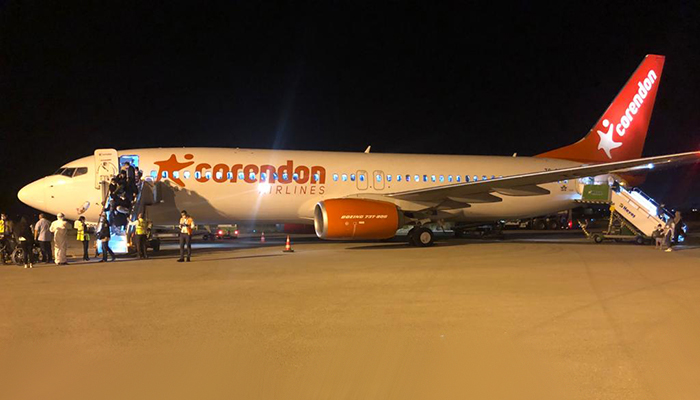 Corendon Airlines Brüksel-Eskişehir uçuşlarına başladı