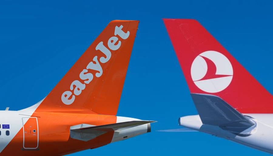 EasyJet Glasgow’dan THY Prag’dan Antalya’ya uçacak