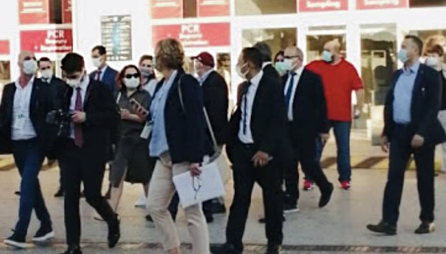 Rus heyet Antalya'da programın dışına çıktı