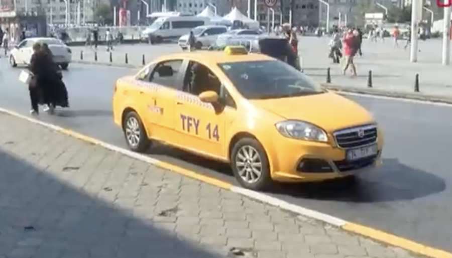 Taksim’de müşteri seçen taksicilere ceza