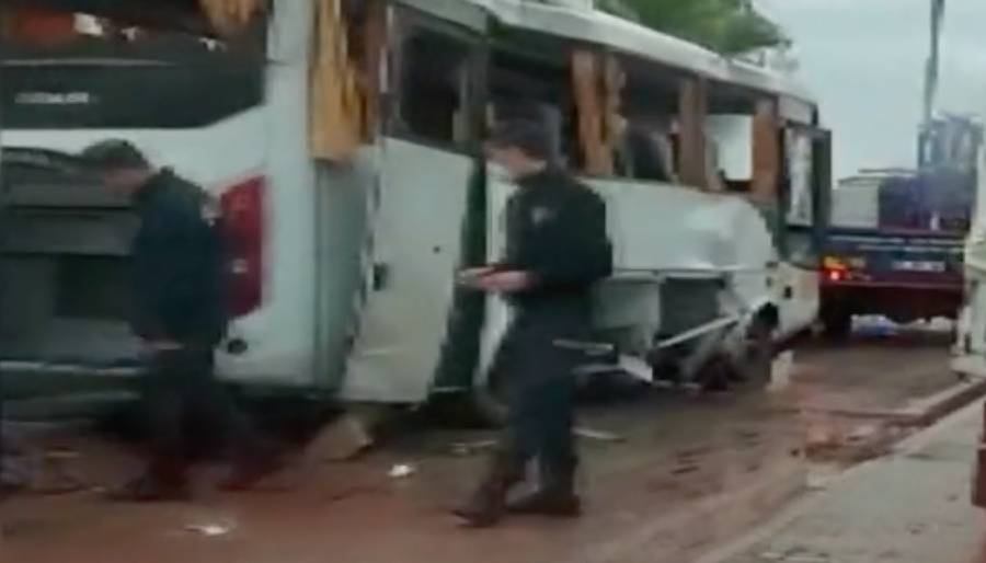 Antalya’da bir tur otobüsü kazası daha, 8 yaralı