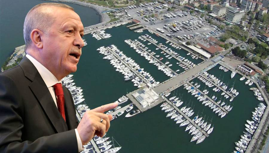 Erdoğan Kalamış Yat Limanı ihalesini iptal etti