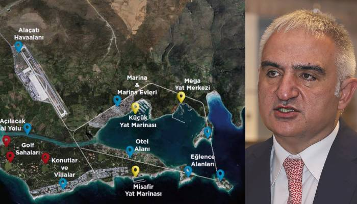 Mehmet Nuri Ersoy’un Çeşme Turizm Projesine tepki