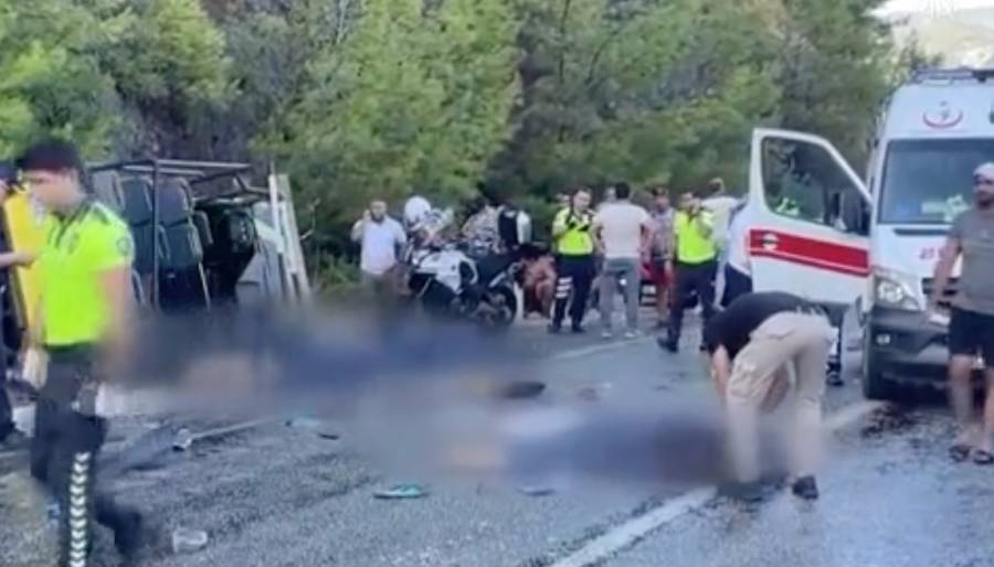 Marmaris'te safari cipi faciası,  ölü ve yaralılar var