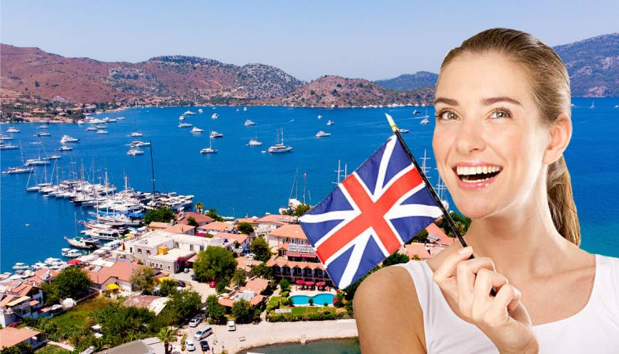 İşte 7 ayda Muğla’ya gelen İngiliz turist sayısı