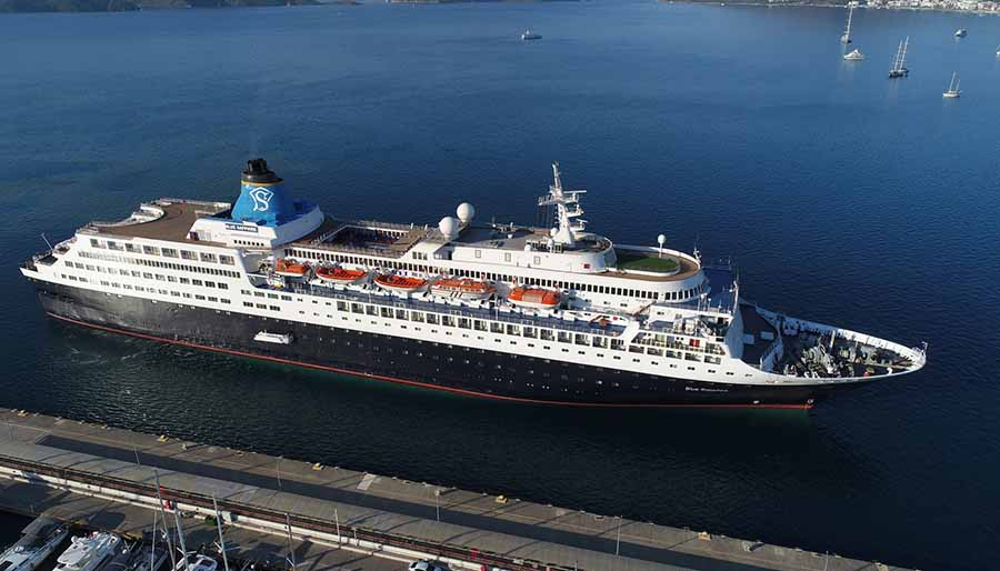 Kruvaziyer turizmi şahlandı; Blu Saphire’e yoğun ilgi