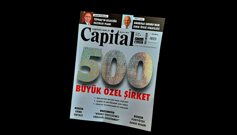 Capital 500 listesinde kaç turizm şirketi yer aldı?