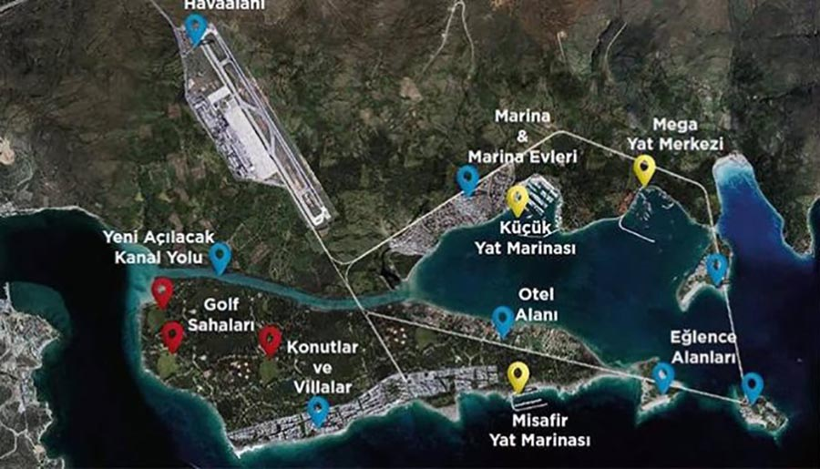 Çeşme Turizm Projesindeki 3 otel arazisi satışa çıkarıldı