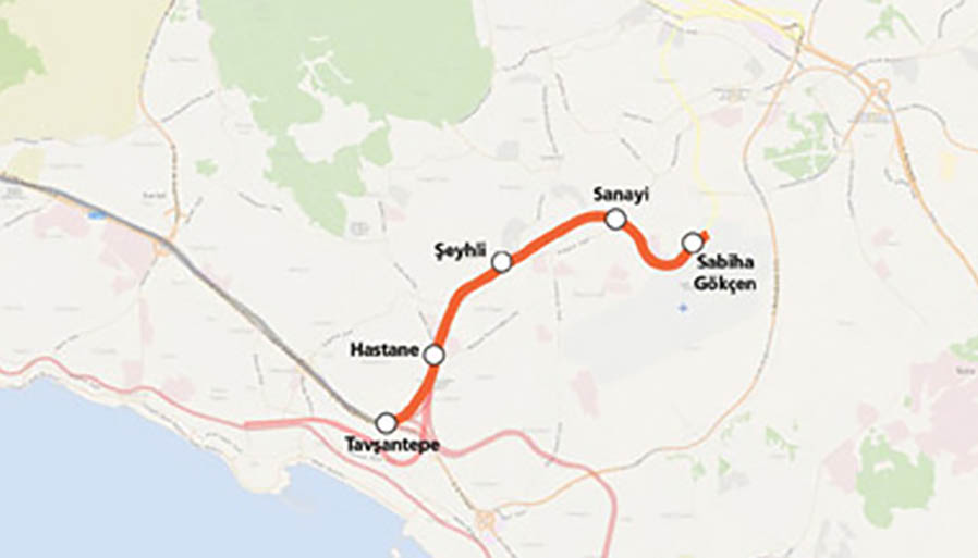 Sabiha Gökçen Havalimanı metrosu açıldı