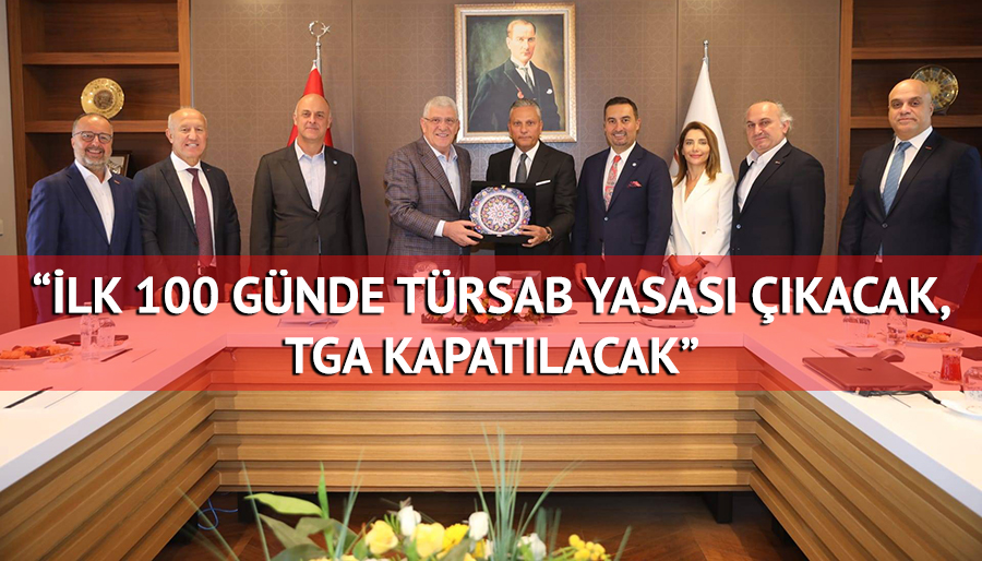İYİ Partinin tepe yönetiminden TÜRSAB’a ziyaret