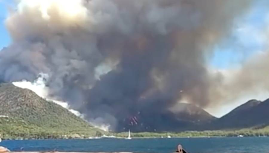 Marmaris’te yine orman yangını