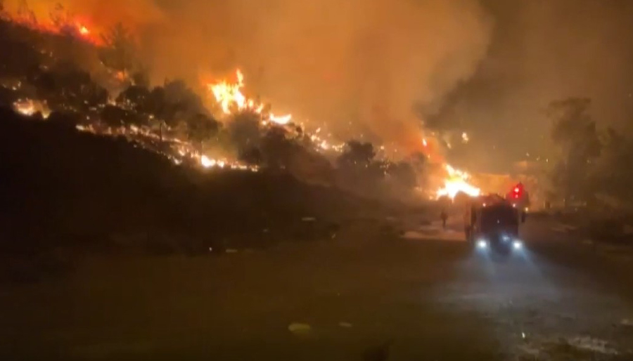 Mersin’deki orman yangını kontrol altında