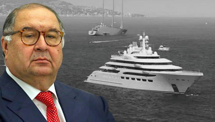 Almanya Alişer Usmanov'un 600 milyon dolarlık yatına el koydu