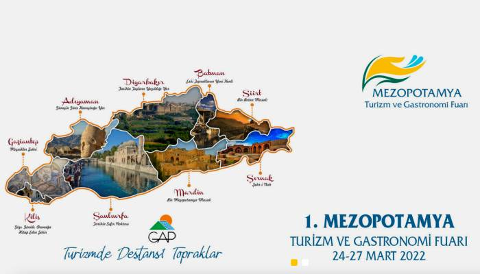 Mezopotamya Turizm ve Gastronomi Fuarı için geri sayım başladı
