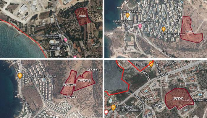 Bodrum, Didim ve Çeşme’de 8 arazi özelleştiriliyor