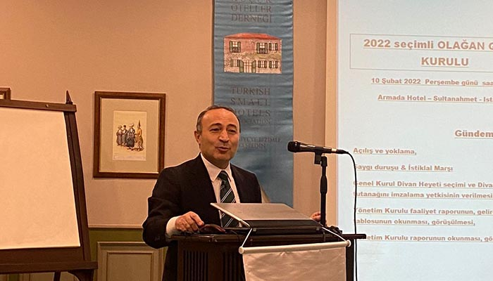 Ertan Ustaoğlu yeniden Türkiye Küçük Oteller Derneğinin başkanı oldu