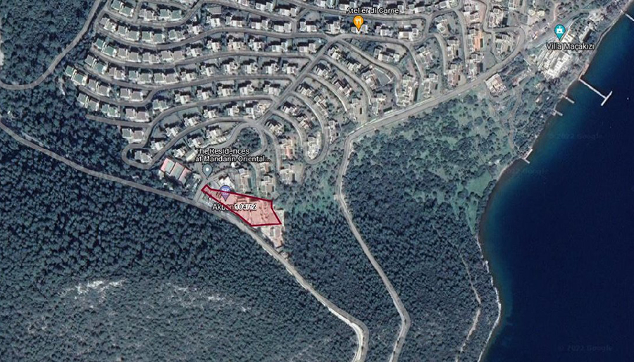 Cennet Koyu’nda hazine arazisine kaçak otel yapıldı