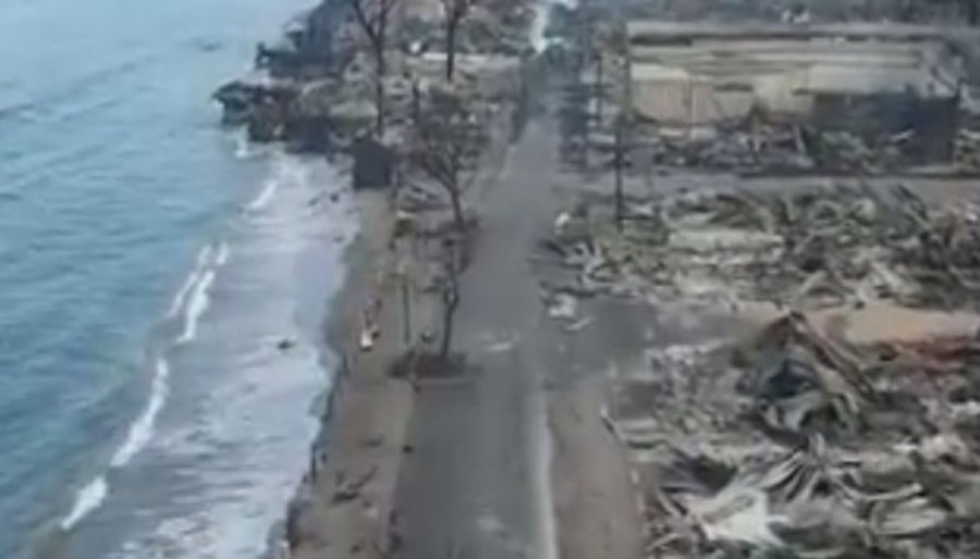 Hawaii’deki yangın devam ediyor