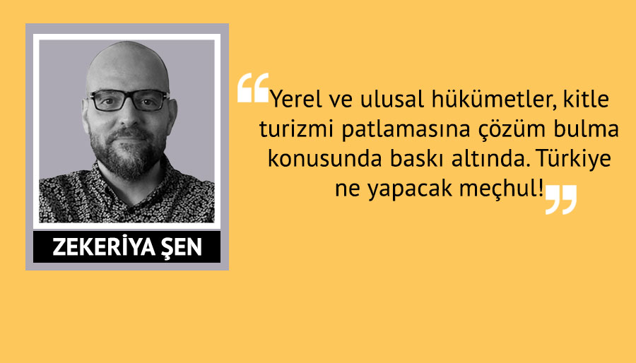 'Turizm sektörü 'aşırı turizm' ile bindiği dalı kesiyor'