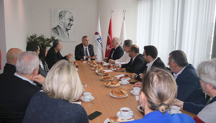 Sururi Çorabatır ETİK merkezini ziyaret etti
