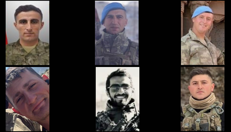 Kuzey Irak'ta 6 asker şehit oldu 